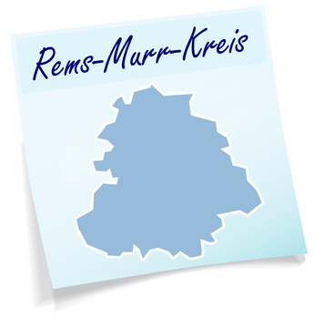 rems murr kreis karte